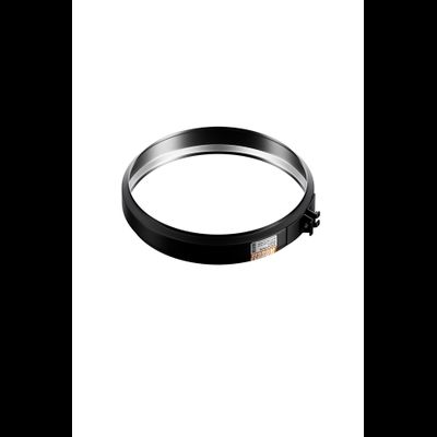 Хомут обжимной (430/0,5 мм / эмаль /600° черная) D 150