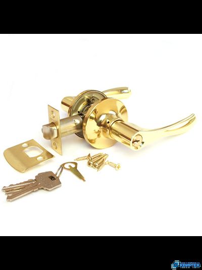 Ручка-защёлка дверная 8010-01-g золото купить в Челябинске | КВИРТЕК