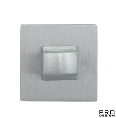 Фиксатор поворотный на квадратном основании Fratelli Cattini WC 8-CS матовый хром