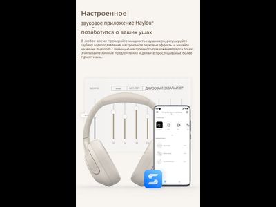 Беспроводные наушники Xiaomi HAYLOU S35 ANC White