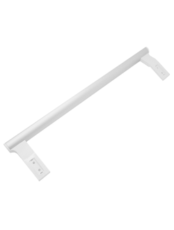 Дверная ручка Атлант, серая/белая, межосевое 387 мм