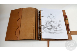 ежедневник ручной работы, подарок руководителю, оригинальный подарок, кожаный ежедневник, ежедневник на заказ, что подарить