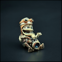 Темлячная бусина Crazy frog, лимитка