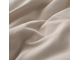 Комплект постельного белья Однотонный Сатин цвет Кремовый CS024 ( двуспальное, Евро и Дуэт семейный)
