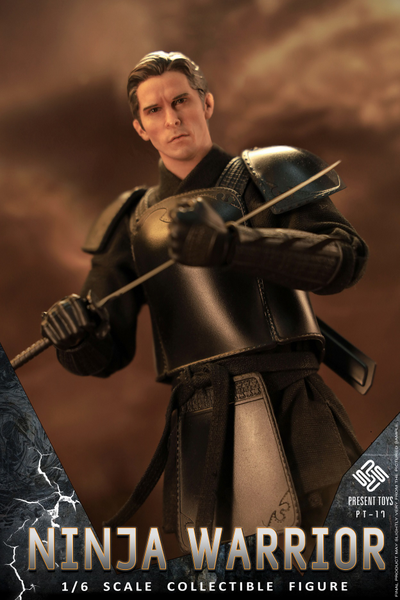 Брюс Уэйн и Ра'с аль Гул (Бэтмен: Начало, Batman Begins) - Коллекционная ФИГУРКА 1/6 scale Double suit - Ninja Warrior (PT-sp17) - PRESENT TOYS