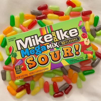 Американские драже Mike & Ike Sour Mega Mix