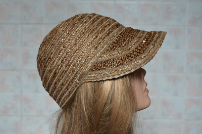 итальянская бейсболка с пайетками Vizio Италия купить в Москве