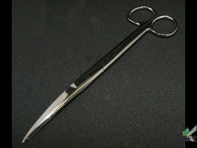 Ножницы металлические изогнутые (14 см)