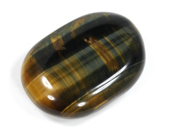 Тигрово-соколиный глаз, полировка плоская, ЮАР (35*24*10 мм, 16 г) №35699