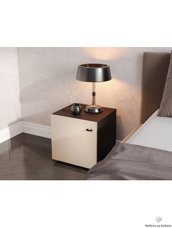 Гиза тумба прикроватная Меланж/Венге
