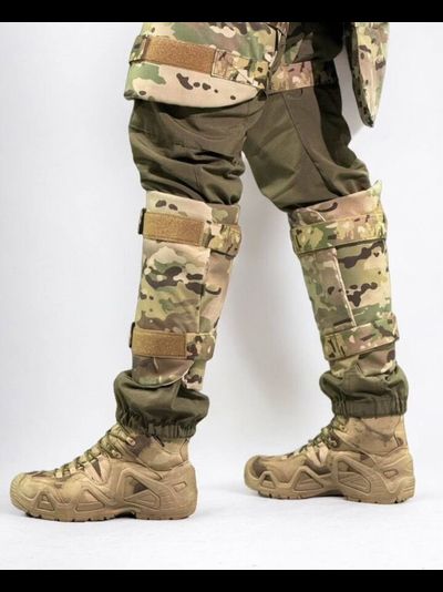 Защита голеней с баллистикой Бр1А свмпэ 25 слоев (Мох, мультикам)