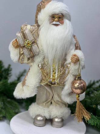 Дед Мороз с шариком и подарками 45см
