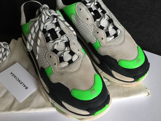 All green triple s hotsell