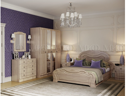 Кровать 2-сп Александрина, дерево