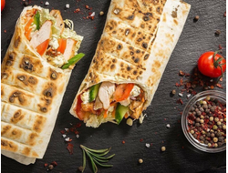 Шаурма с шашлыком из курицы