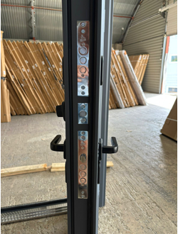 Входная Дверь ТерМакс Штамп 2 Муар 7024 зеркало