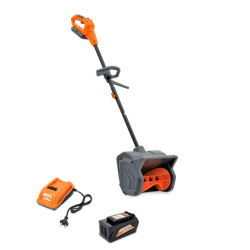 Аккумуляторная лопата для снега VILLARTEC WA 4030 SET: АКБ AM408 + ЗУ АС402