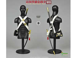 ПРЕДЗАКАЗ - Солдат армии Наполеона - Коллекционный КОМПЛЕКТ 1/6 Napoleonic Wars France 1813 Accessory Set (QOM-1055B) - QORANGE QOTOYS ?ЦЕНА: 13300 РУБ.?