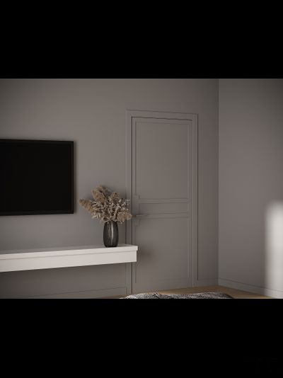 Межкомнатные двери Archi Line Горизонт высота 2000-2100 мм, ширина 1100 мм, каркас 58 мм, внутреннего открывания