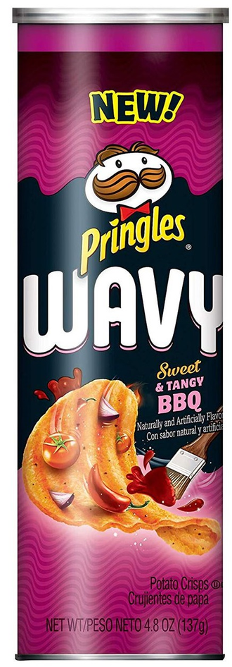 Pringles Wavy BBQ 137g (8 шт)