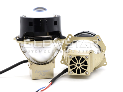 Билед модули Aozoom A9 Original Восходящее солнце 3.0 дюйма, 2 чипа, 5500K, 12V, 50W/58W, крепление 3R