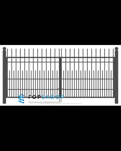 Распашные ворота для дачи с монтажом под ключ купить