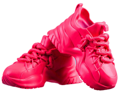 Женские кроссовки (красные) 1/6 Street shoes (21XG73G) - VSTOYS