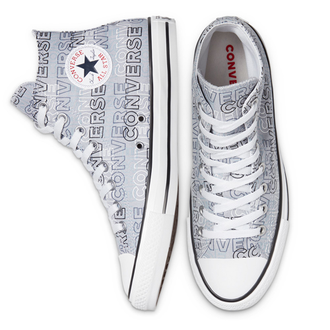 Кеды Converse Chuck Taylor All Star Wordmark High Top серые