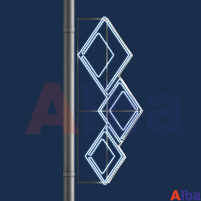 Консоль новогодняя светодиодная "Ромбы", 1,5м