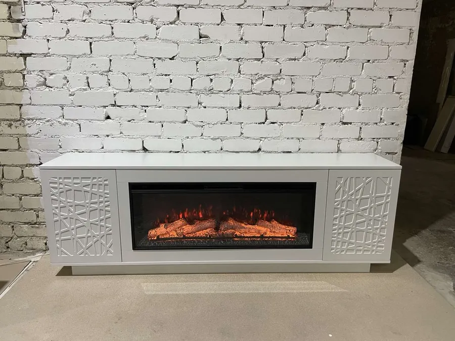 Линейный электрический камин Майами