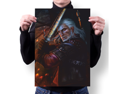 Плакат Witcher, Ведьмак №3