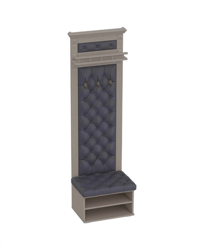 Вешалка "Лилль 2" Эмаль Мокко 660х430х2110