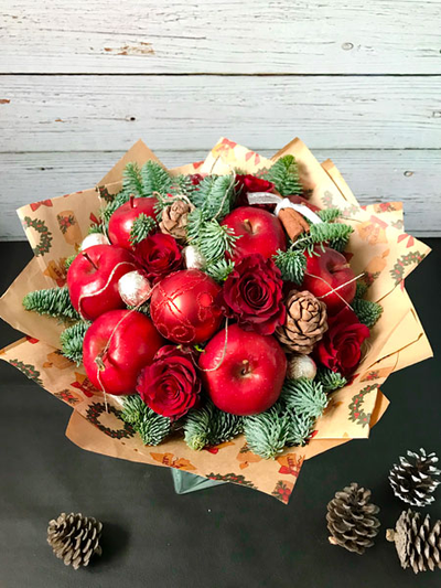 Букет "Зимняя страсть"