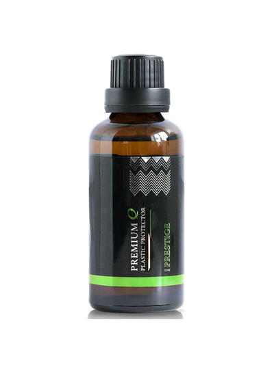 Q-GLYM PRESTIGE PLASTIC PROTECTOR 50 мл - Керамическое защитное покрытие для пластика Q-12