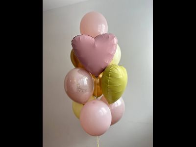 Фонтан из шаров Весна