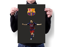 Плакат Лионель Месси, Lionel Messi №1