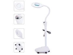 Лампа-лупа DIANA, бестеневая, с колесами, линза 9 см