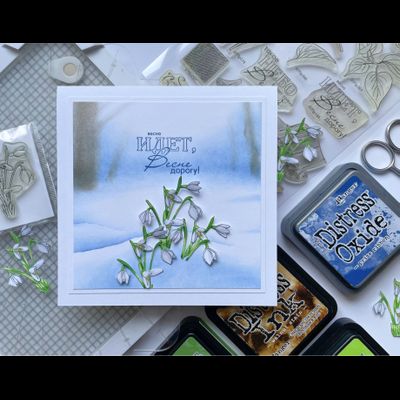 ФП штамп "Весна идет"