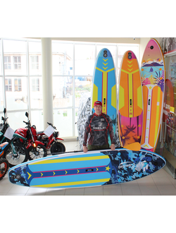 Сапборд надувной CTR139 MirCamping (350*84*15) голубой