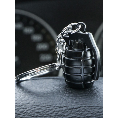 Брелок «ГРАНАТА», металл ЧЁРНЫЙ