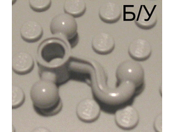 ! Б/У - Technic, Steering Arm with 3 Tow Ball, Light Gray (32186) - Б/У