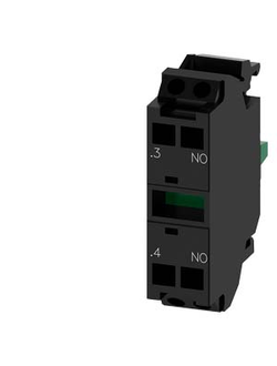 3SU1400-1AA10-3BA0 КОНТАКТНЫЙ МОДУЛЬ С 1НО КОНТАКТОМ, ПРУЖИННЫЕ КЛЕММЫ, ДЛЯ МОНТАЖА НА ДЕРЖАТЕЛЕ АКТУАТОРА