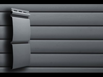 БЛОК-ХАУС 3,0 GL Amerika D4,8 - ИМИТАЦИЯ СРУБА ИЗ БРУСА, ЦВЕТ Графит