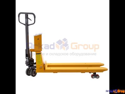 Гидравлическая тележка (рохля) с весами SBC 2500 (г/п 2,5 т, 550x1150 мм) SMART BASIC