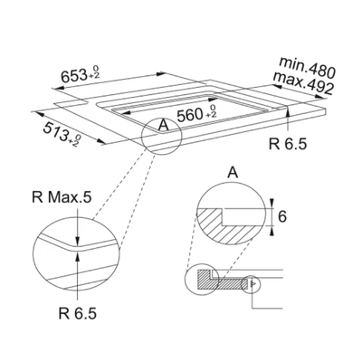 FSM 654 I В ВК (108.0606.108) вар. поверхность индукция