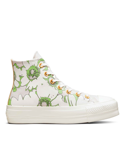 Кеды Converse Chuck Taylor All Star Lift Platform Crafted Florals