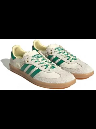 Adidas Samba x Wales Bonner Cream White Bold Green