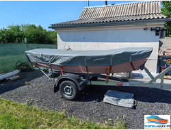 Тент на парусный швертбот ШЕРПА 340