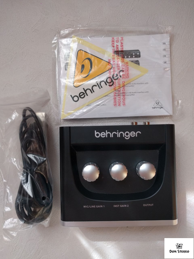 BEHRINGER UM2 внешняя звуковая карта USB