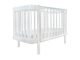 Кроватка детская продольный маятник Pituso Olivia Белый-Белый